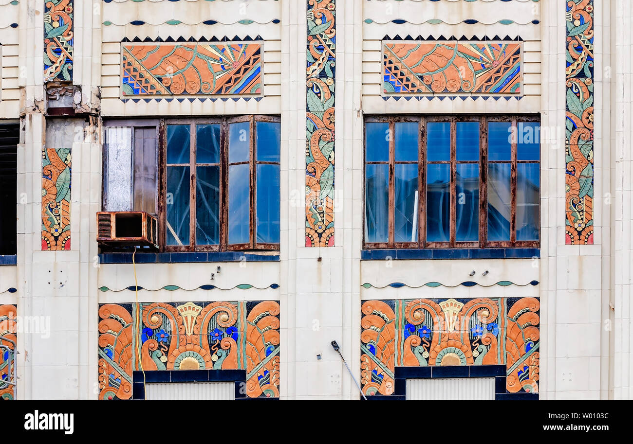 L'edificio Threefoot è raffigurato, 23 giugno 2019, nel centro cittadino di Meridian, Mississippi. Foto Stock