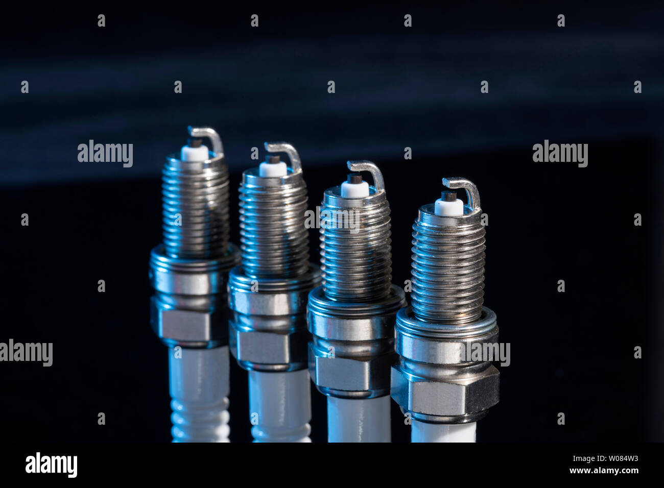 Candele di accensione. Foto Stock