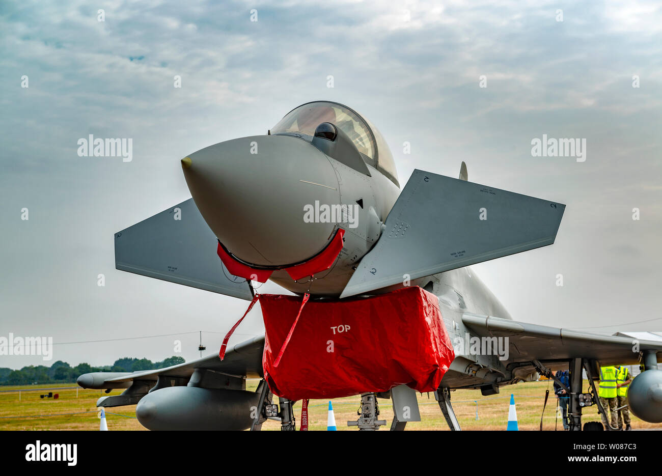 Eurofighter Typhoon RIAT REGNO UNITO Foto Stock