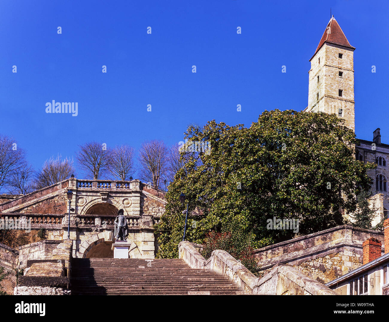 Francia.Dept Gers. La città di Auch è la sola grande città nel dipartimento di Gers Foto Stock Francia.Dept Gers. La città di Auch è la sola grande città nel dipartimento di Gers Foto Stock
