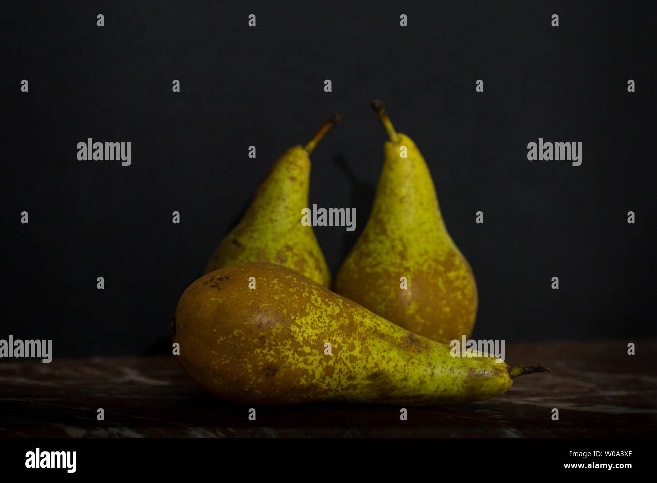 Still Life foto di pere Foto Stock