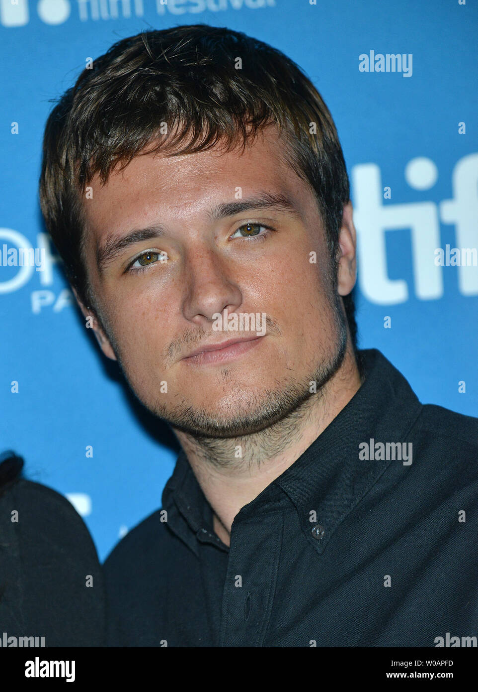 Josh Hutcherson assiste al Toronto International Film Festival foto chiamata per 'Escobar: Paradiso Perduto" al TIFF Bell Lightbox a Toronto in Canada il 10 settembre 2014. UPI/Christine masticare Foto Stock