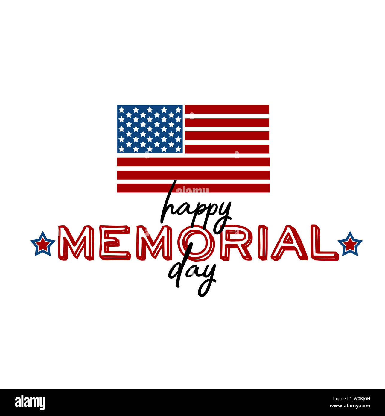 Memorial Day holiday Foto Stock