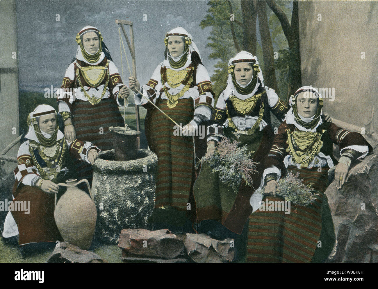 Abbigliamento,abbigliamento tradizionale Foto Stock