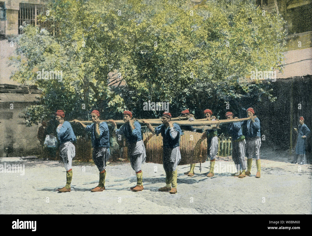 1900,Costantinopoli,pompiere Foto Stock