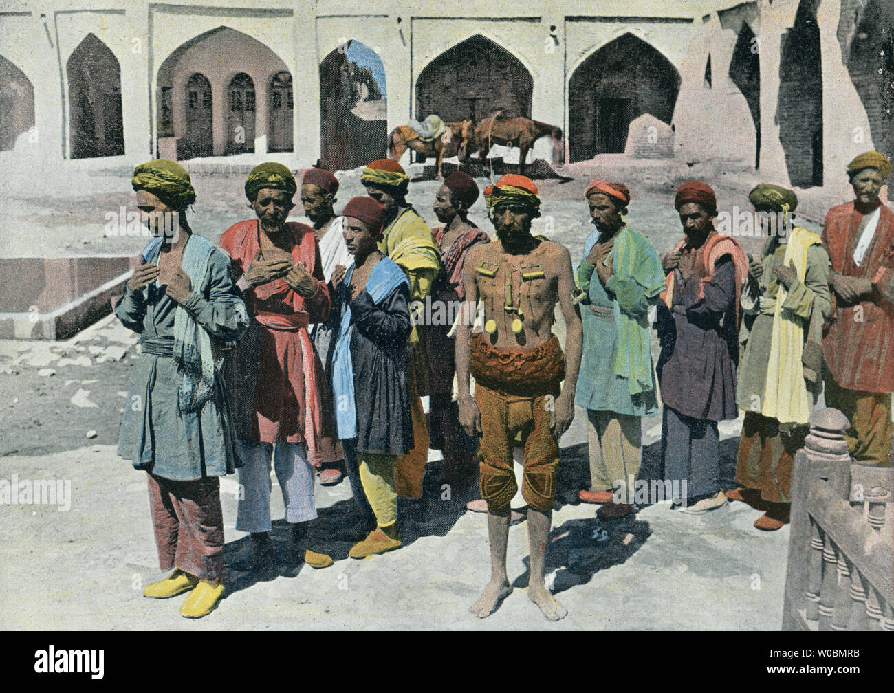 Processione,Teheran Foto Stock