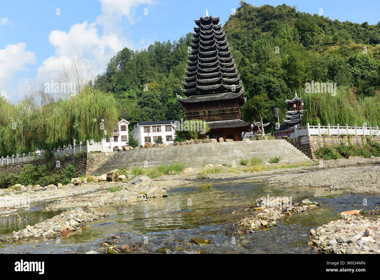 Pagode di Dong persone Foto Stock