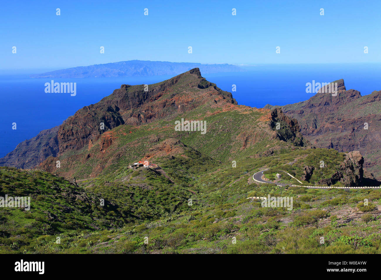 Spagna, isola Canarie, Tenerife. Masca Foto Stock