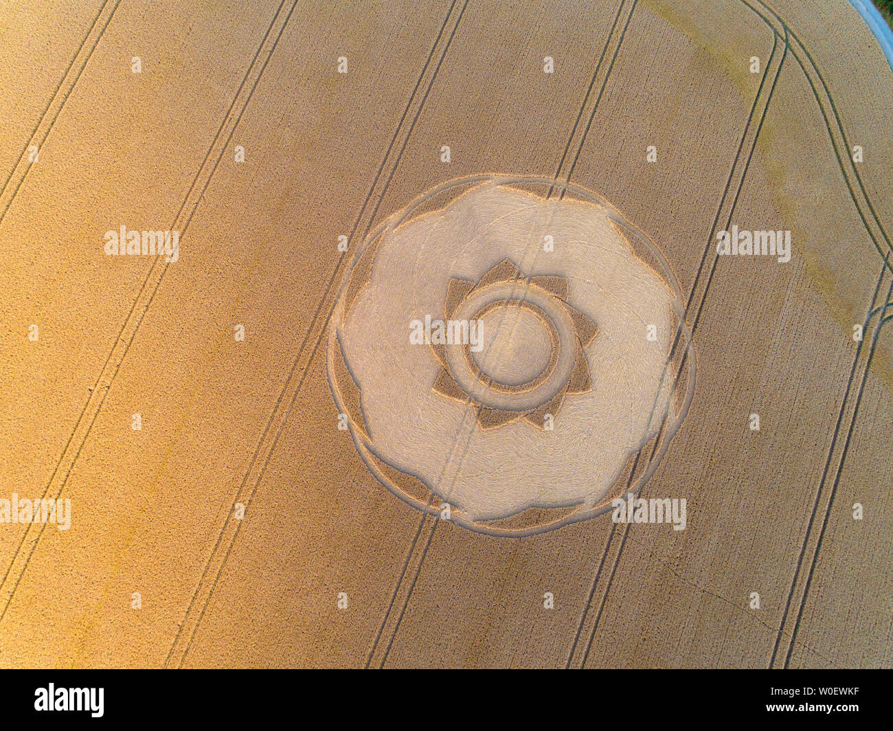 Regno Unito, Inghilterra. Cop cerchio Foto Stock