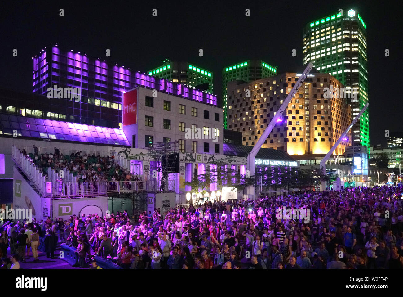 Montreal, Canada,26 giugno 2019.apertura notturna del Montreal Jazz Festival di Montreal, Quebec, Canada.Credit:Mario Beauregard/Alamy Live News Foto Stock