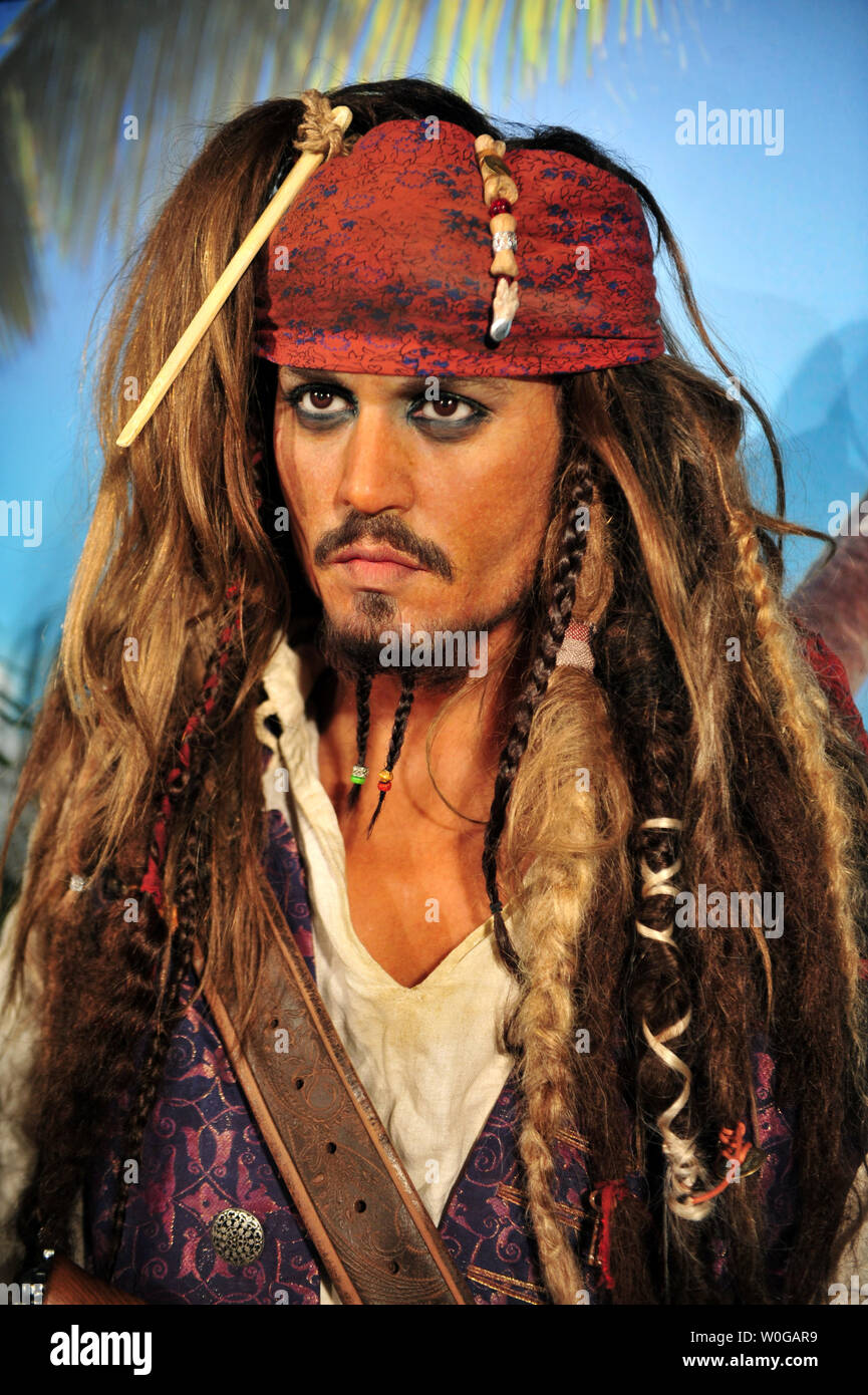 Foto con autografo di Johnny Depp nei panni del capitano Jack Sparrow 