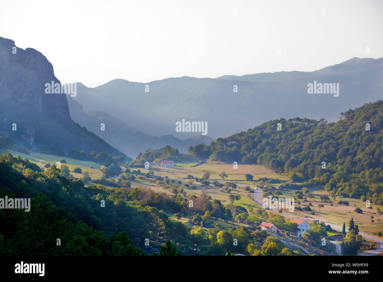 Bella natura in Montenegro e in Bosnia ed Erzegovina Foto Stock