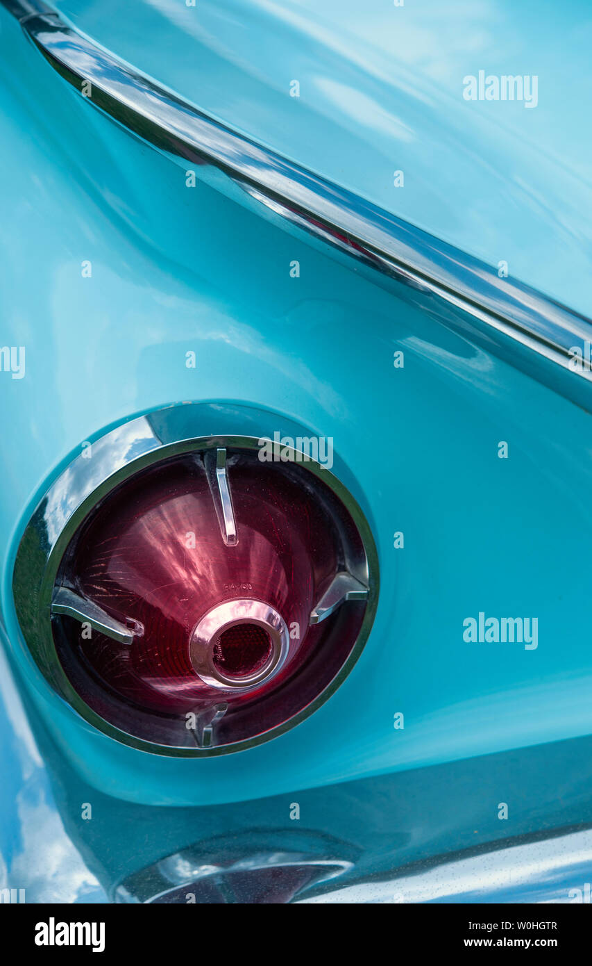 Luce posteriore di un vintage Buick auto Foto Stock