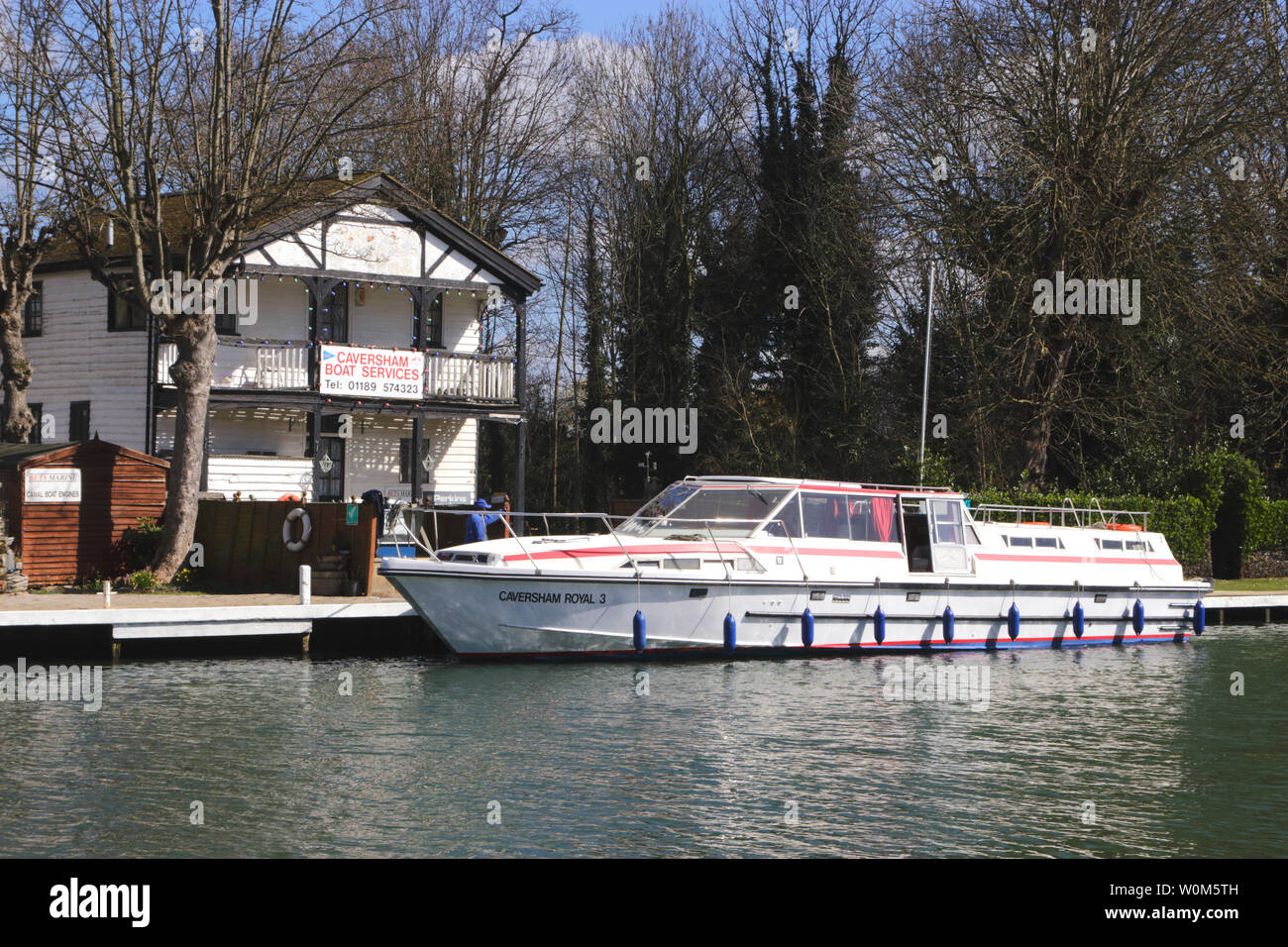 Caversham Servizi barche Reading Berkshire Foto Stock