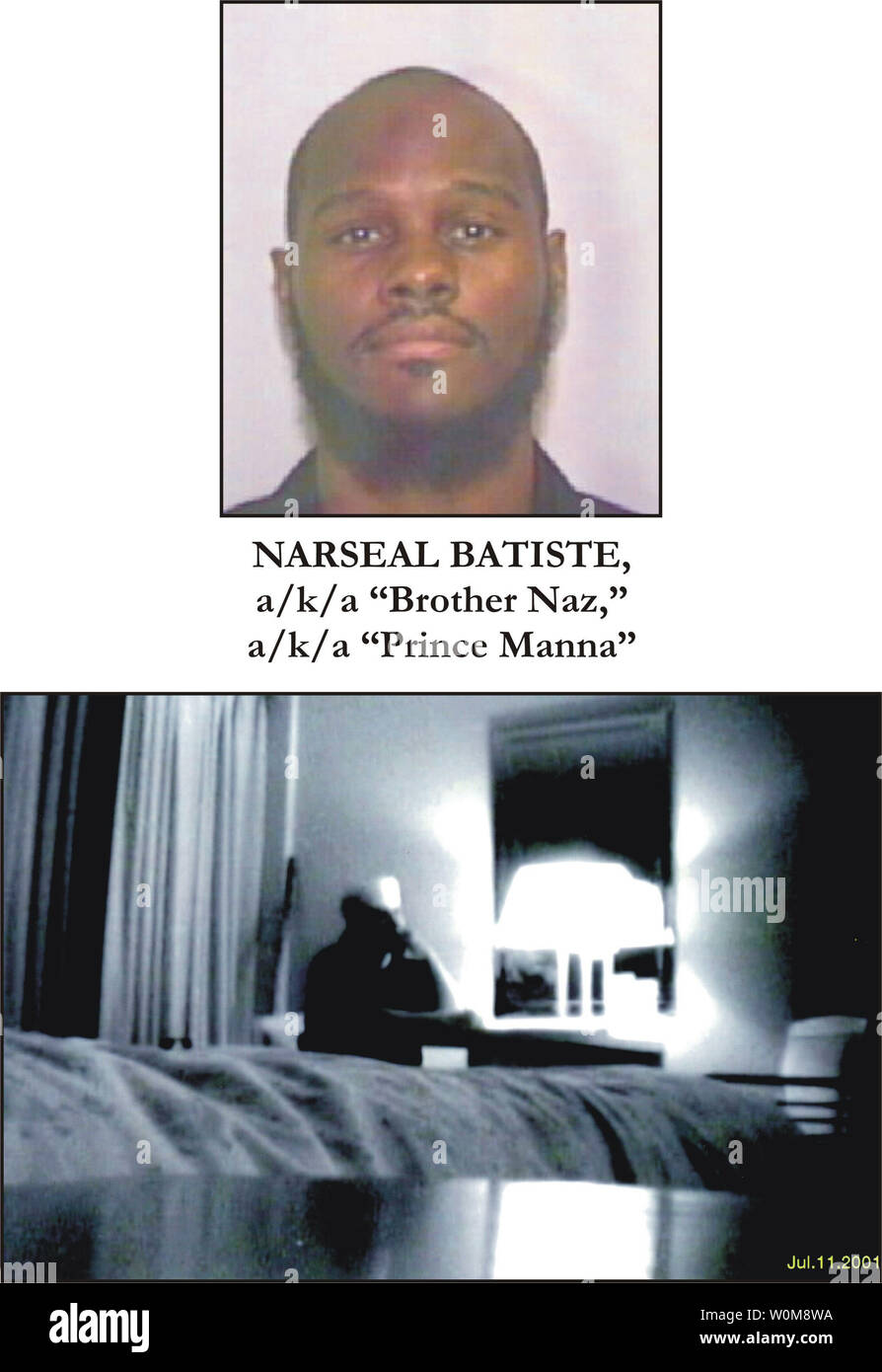 Narseal Batista, a.k.a. 'Fratello Naz," "Prince Manna", è stato arrestato in connessione con una trama di terrore in Miami, 23 giugno 2006. Sette persone sono state arrestate in Federal Bureau of Investigation (FBI) incursioni in Miami. Le autorità statunitensi sostengono un complotto che coinvolgono al qaeda come parte di una guerra contro il governo degli Stati Uniti". Secondo le tariffe, i cinque americani, uno haitiano e un altro straniero, organizzato un complotto per attaccare i 442 metri (1.450 piedi) alta la Sears Tower, il mondo il terzo edificio più alto, e anche gli edifici in Miami. Essi sono stati programmati per rendere la loro prima comparsa corte oggi, funzionari s Foto Stock