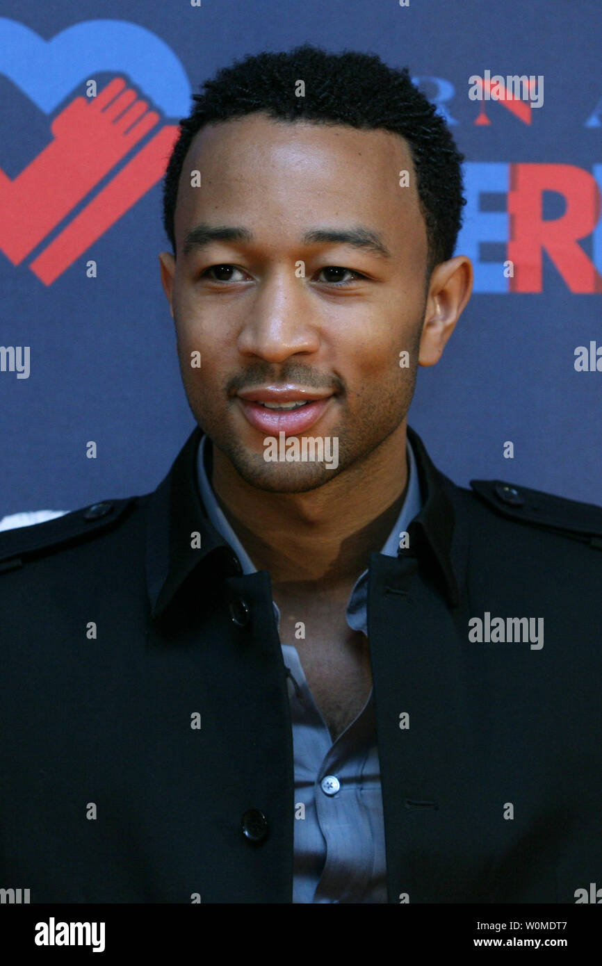 John Legend arriva a dichiarare se stessi " rinascita della cittadinanza' inaugurazione Kick-off evento su 18 Gennaio 2009 presso il Renaissance Washington Hotel di Washington DC. (UPI PhotoArianne Teeple) Foto Stock