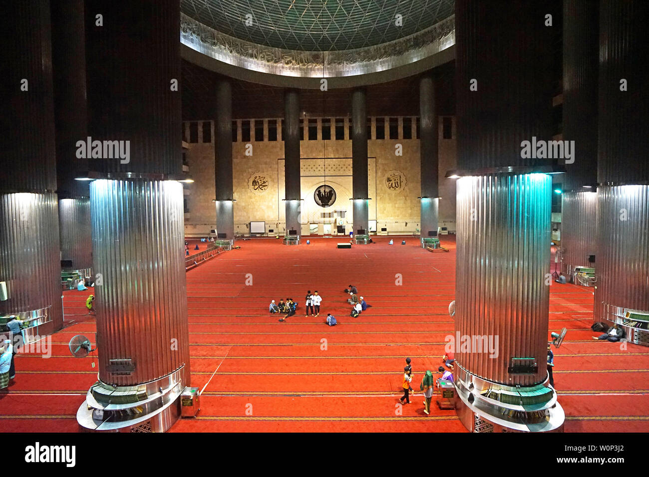 Masjid Istiqlal moschea, Jakarta, Indonesia Foto Stock