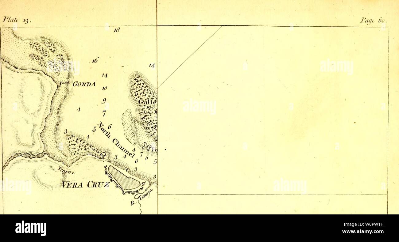 Immagine di archivio da pagina 142 di una descrizione degli spagnoli. Una descrizione delle isole spagnole e gli insediamenti sulla costa del West Indies : compilato da autentico memorie, rivisto da colleghi che hanno risieduto molti anni negli insediamenti spagnoli : ed illustrato con trentadue piani e carte, principalmente da disegni originali presi dagli Spagnoli nella ultima guerra descriptionofspa00jeff Anno: 1762 Foto Stock