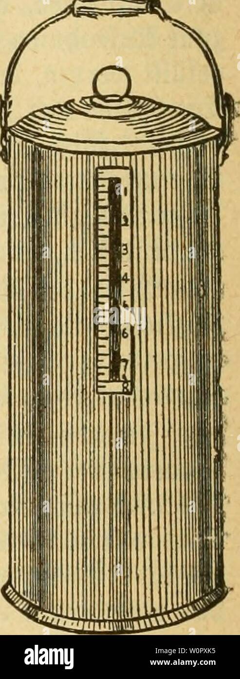 Immagine di archivio da pagina 163 di Der praktische milchwirth Enthaltend eine Foto Stock