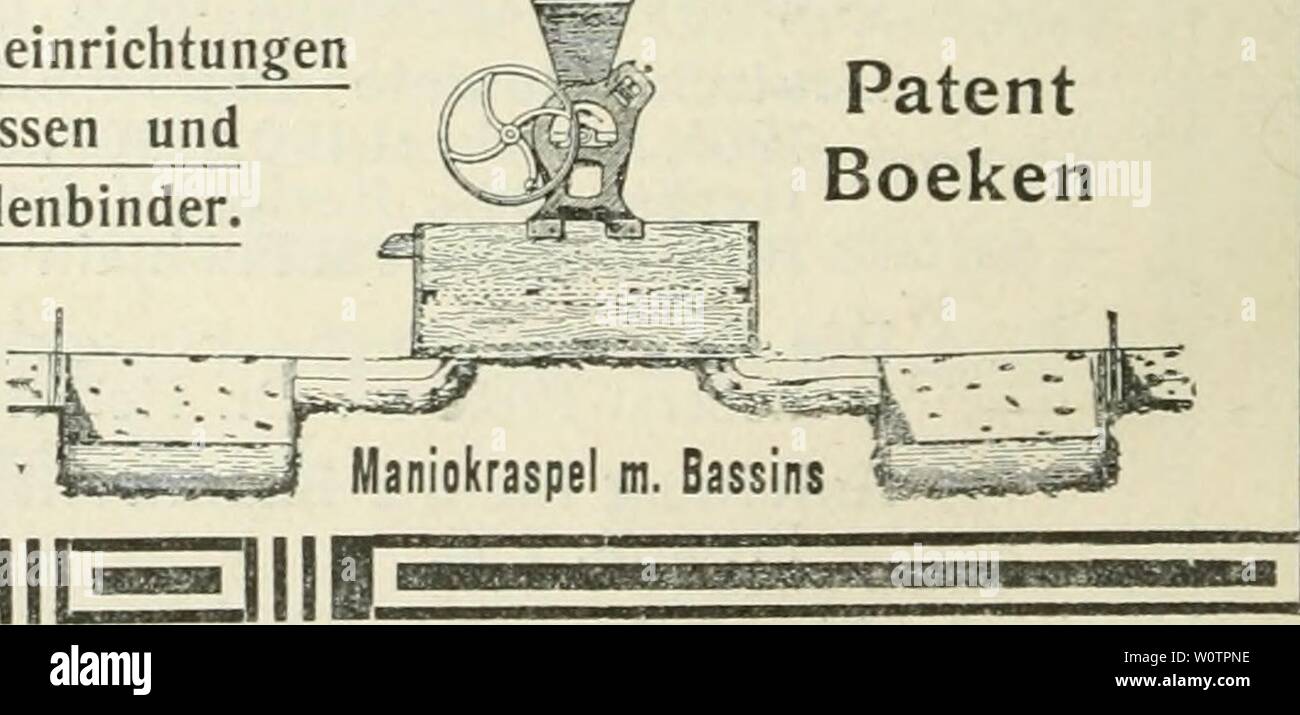 Immagine di archivio da pagina 805 di Der Tropenpflanzer; zeitschrift fr tropische. Der Tropenpflanzer; zeitschrift fr tropische landwirtschaft dertropenpflanze11berl Anno: Brevetto I Verantwortlich für den wissenschaftlichen Teil des Tropenpflanzer' prof. Il dott. O. Warburg, Berlino. Verantwortlich für den Inseratenteil Paul Fuchs, Generalsekretär des Kolonial-Wirtschaftl. Komitees, Berlino. Verlag und Eigentum des Kolonial-Wirtschaftli':hen Komitees, Berlino, Lnter den Linden 43. Foto Stock