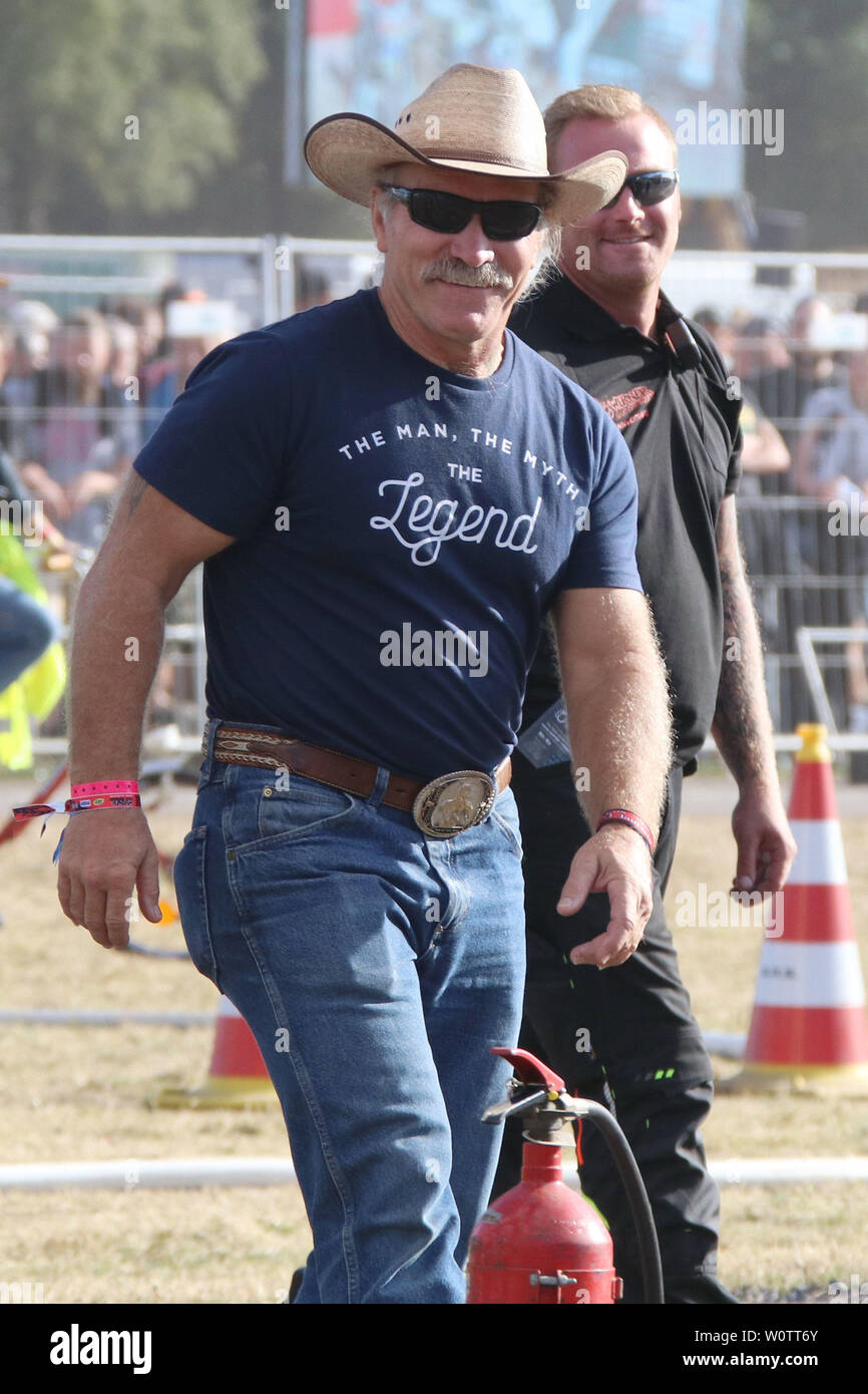 Konny Reimann, Werner das Rennen 2018, Flugplatz Hartenholm bei Segeberg, 02.09.2018 Foto Stock