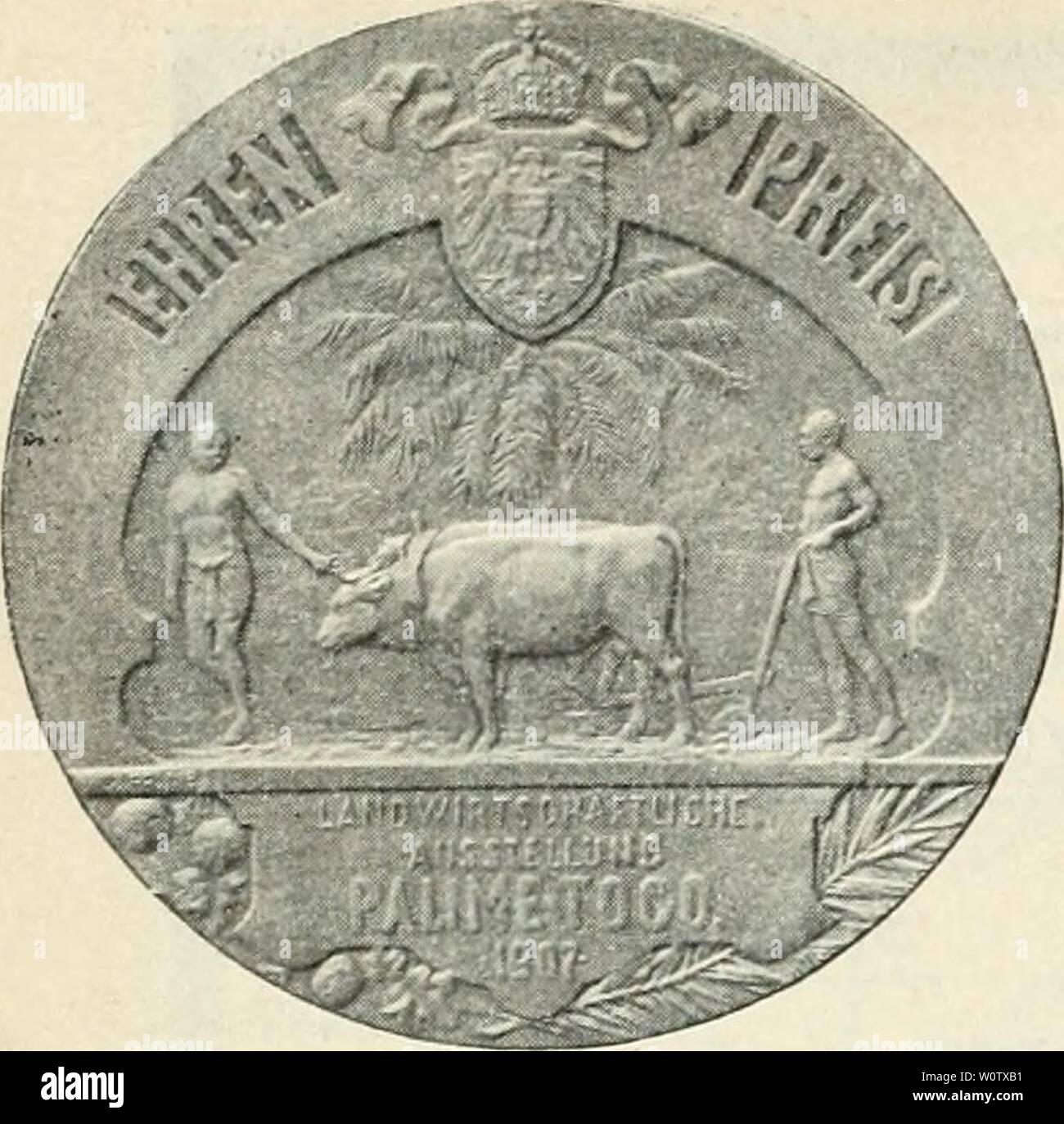 Immagine di archivio da pagina 885 di Der Tropenpflanzer; zeitschrift fr tropische. Der Tropenpflanzer; zeitschrift fr tropische landwirtschaft dertropenpflanze10berl Anno: Awes-Münze A. Werner & Söhne, Berlin SW13 begründet 1857. Fä Medaillen Plaketten # Denkmünzen für Kongresse, Ausstellungen, Jubiläen, Prämiierungen ecc. Tauf-, Konfirmations-, Hochzeits- und Sterbemedaillen in nur künstlerischer Ausführung. AhyPirhpn J'' '' '' Oro, Silber, Komposition und rU£.CiVii.ciL Emaille, Vereins- Ehrenzeichen und -Kreuze. Brust- und Mützenschilder für Beamte etc Zahl-, Wert-, Konsum- u. Steuer-Marken. Fon Foto Stock