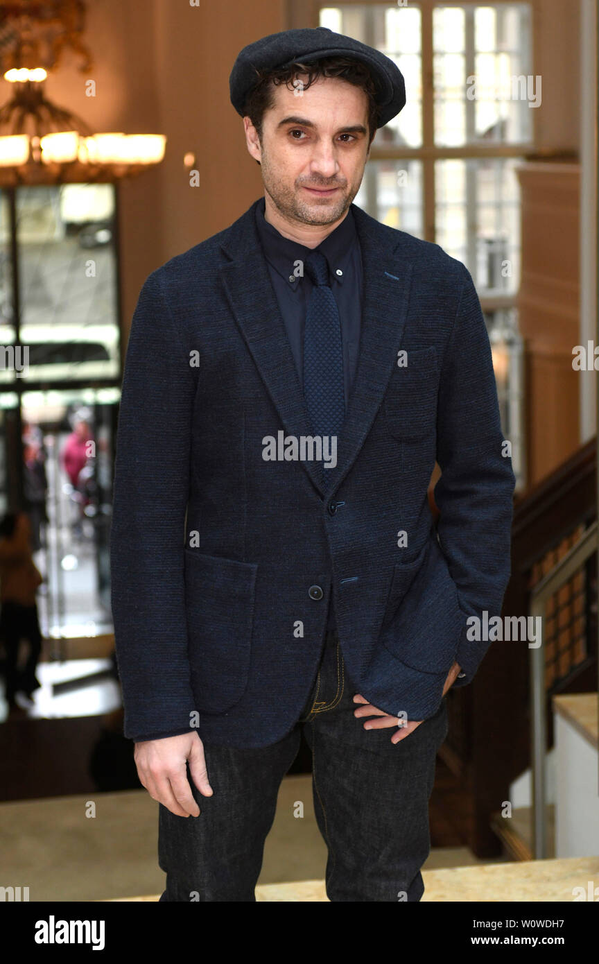 Oliver Wnuk beim Empfang der Bayerischen Filmförderung FFF während der Berlinale 2019 in der Vertretung des Freistaats Bayern beim Bund. Berlino, 08.02.2019 Foto Stock