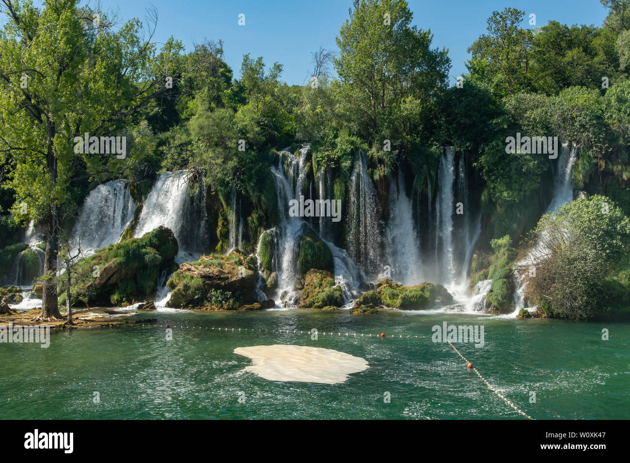 Cascate di Kravice, Bosnia Erzegovina Foto Stock