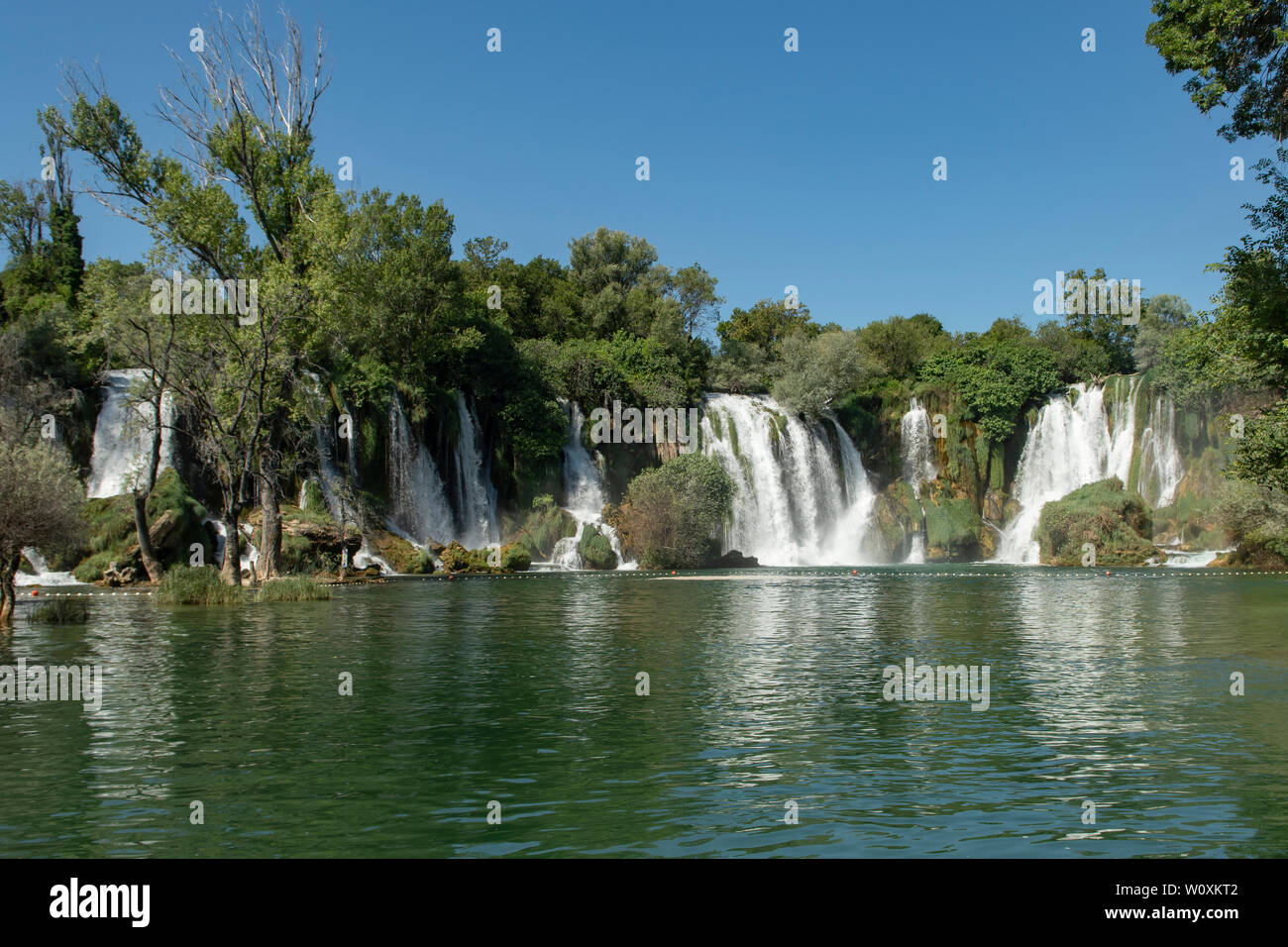 Cascate di Kravice, Bosnia Erzegovina Foto Stock