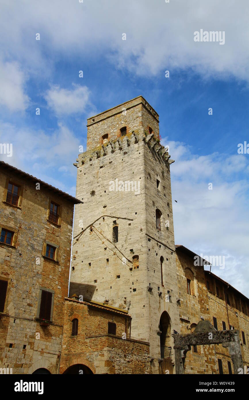 San Gimignano Foto Stock