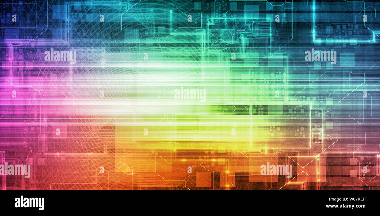 Concetto di Social Media condivisione di contenuto digitale Foto Stock