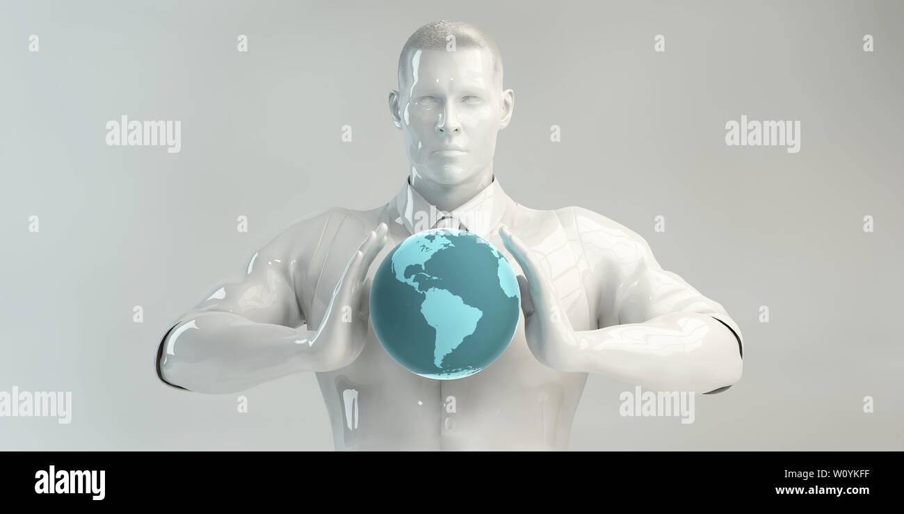 Global Medical Network per le soluzioni di tecnologia di arte Foto Stock