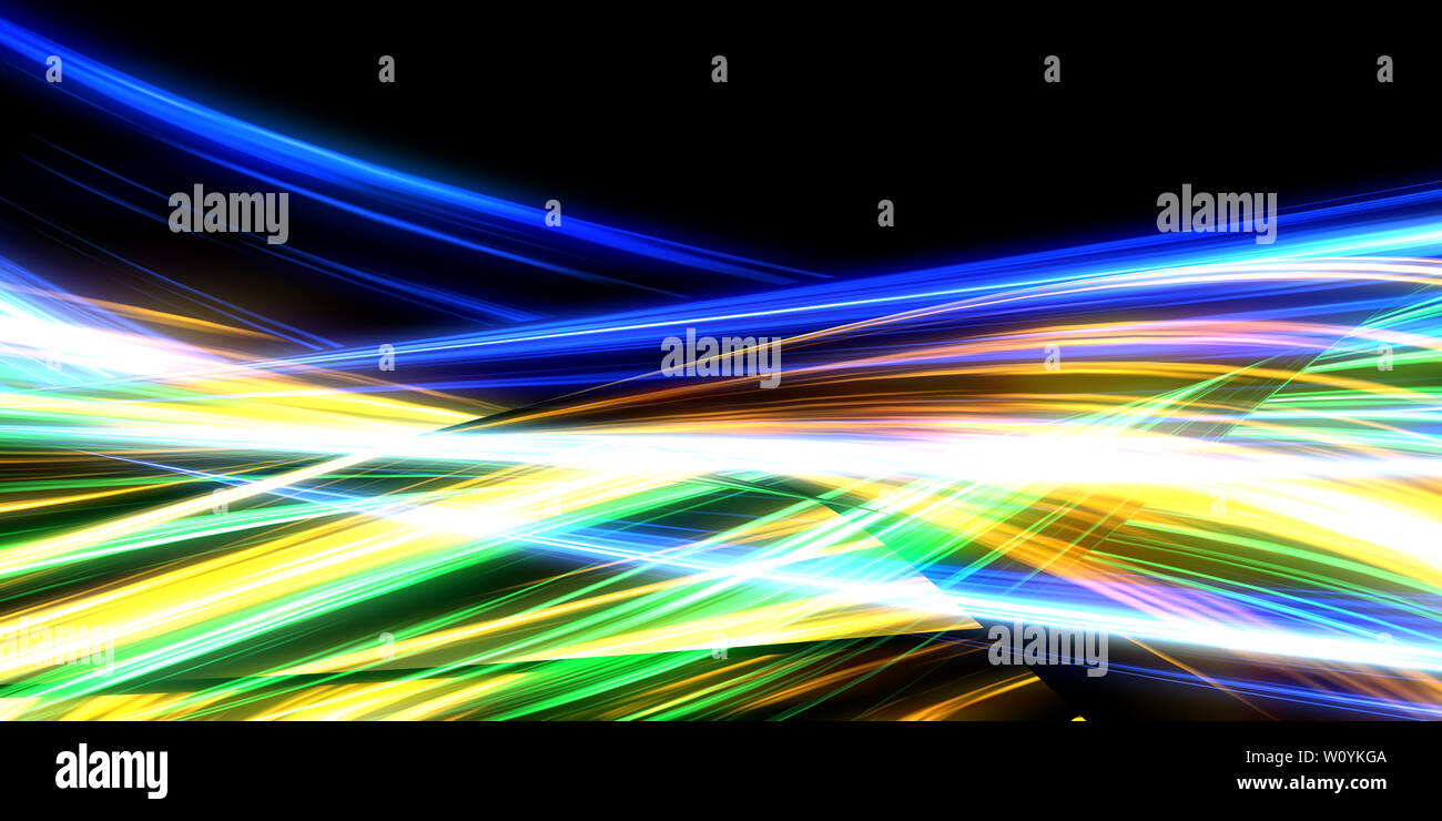 Abstract sfondo chiaro concetto con impulsi di energia Foto Stock