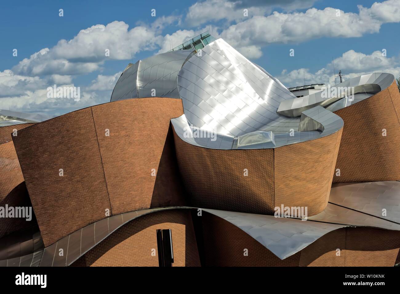 Marta Herford, Museo di Arte Contemporanea, architetto Frank O. Gehry, Herford, Renania settentrionale-Vestfalia, Germania Foto Stock