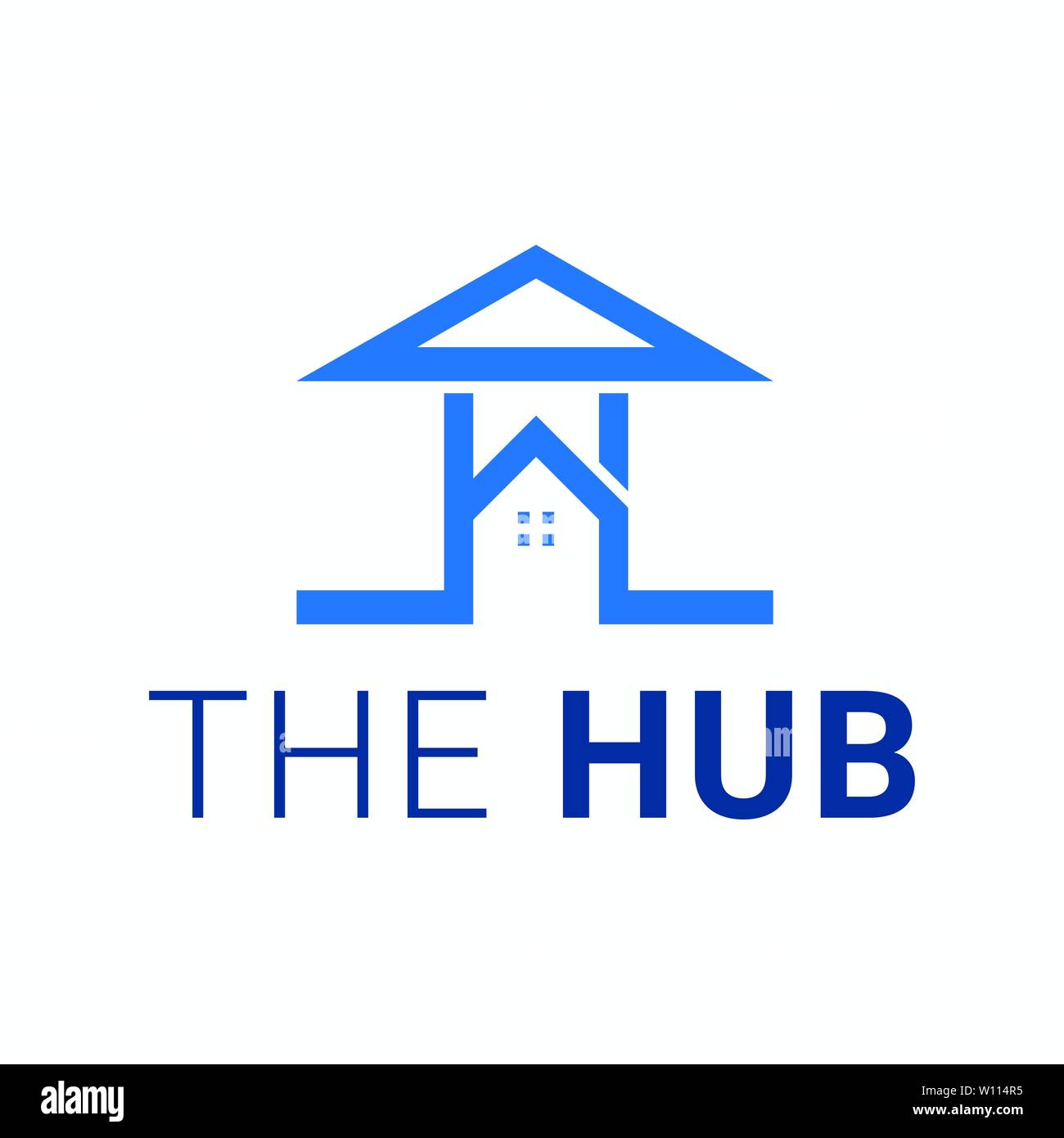 Lettera t icona con la costruzione di logo del modello di progettazione Illustrazione Vettoriale