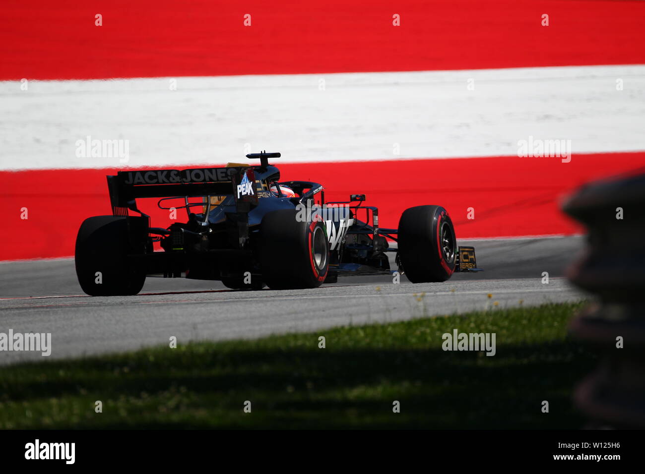 Spielberg, Austria. Il 29 giugno, 2019. #08 Romain Grosjean, Haas Team di F1. Austrian Grand Prix 2019 Spielberg. Credit: Indipendente Agenzia fotografica/Alamy Live News Foto Stock