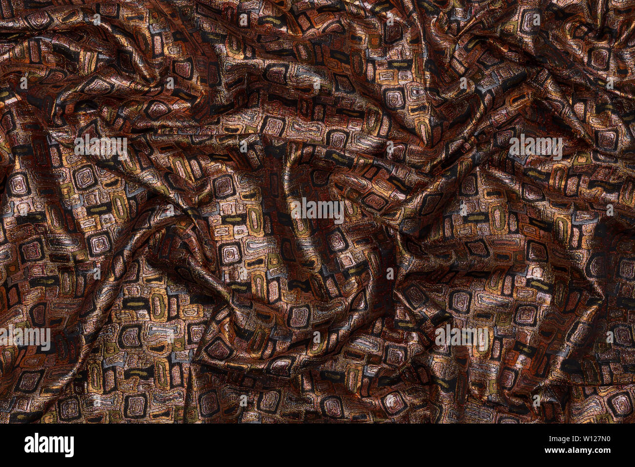 Splendidi tessuti con pattern di tartan e tessile sfondo texture Foto Stock