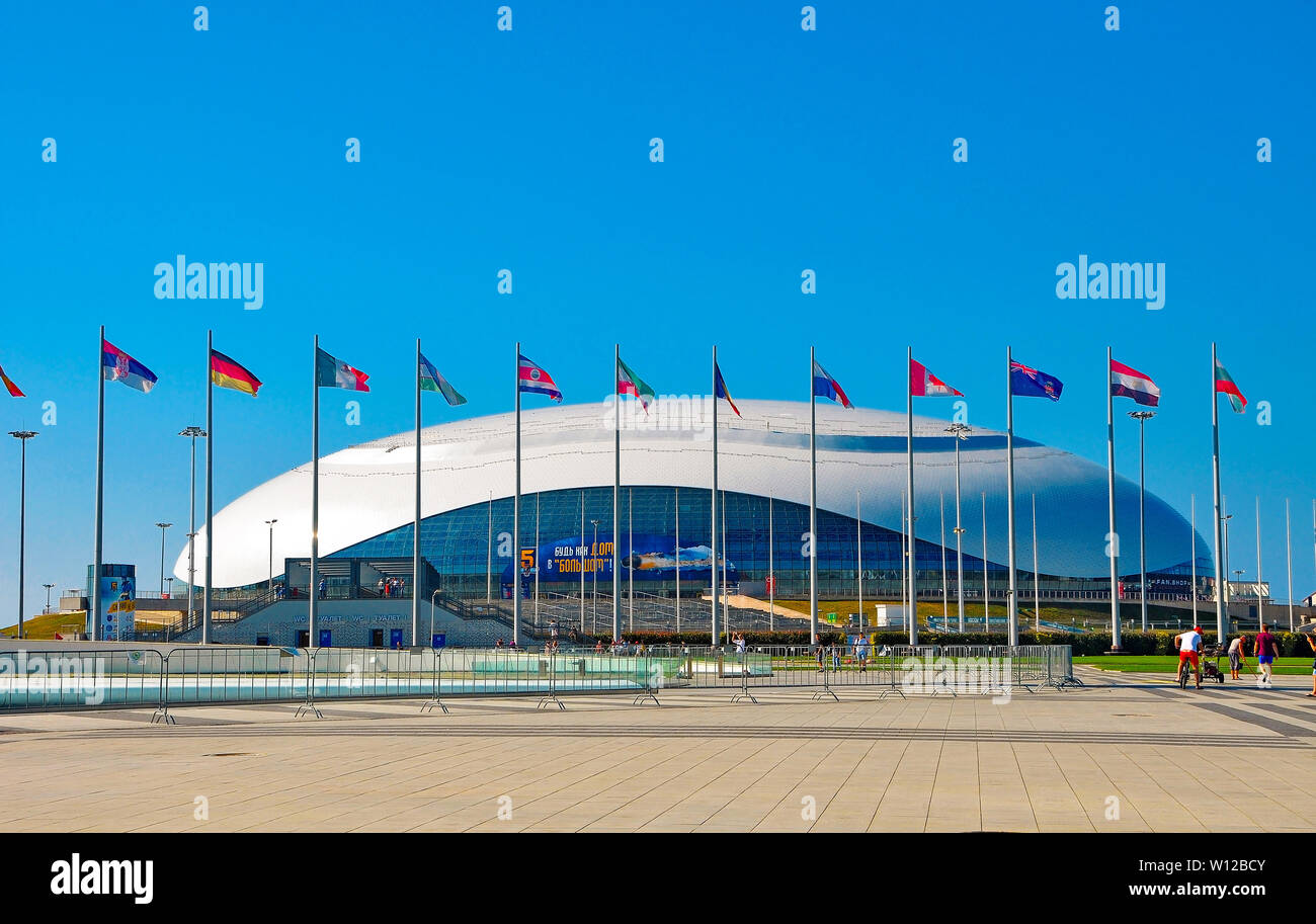 Russia, Sochi - 14 ottobre 2018-Stadium Arena Big in Imereti resort Foto Stock