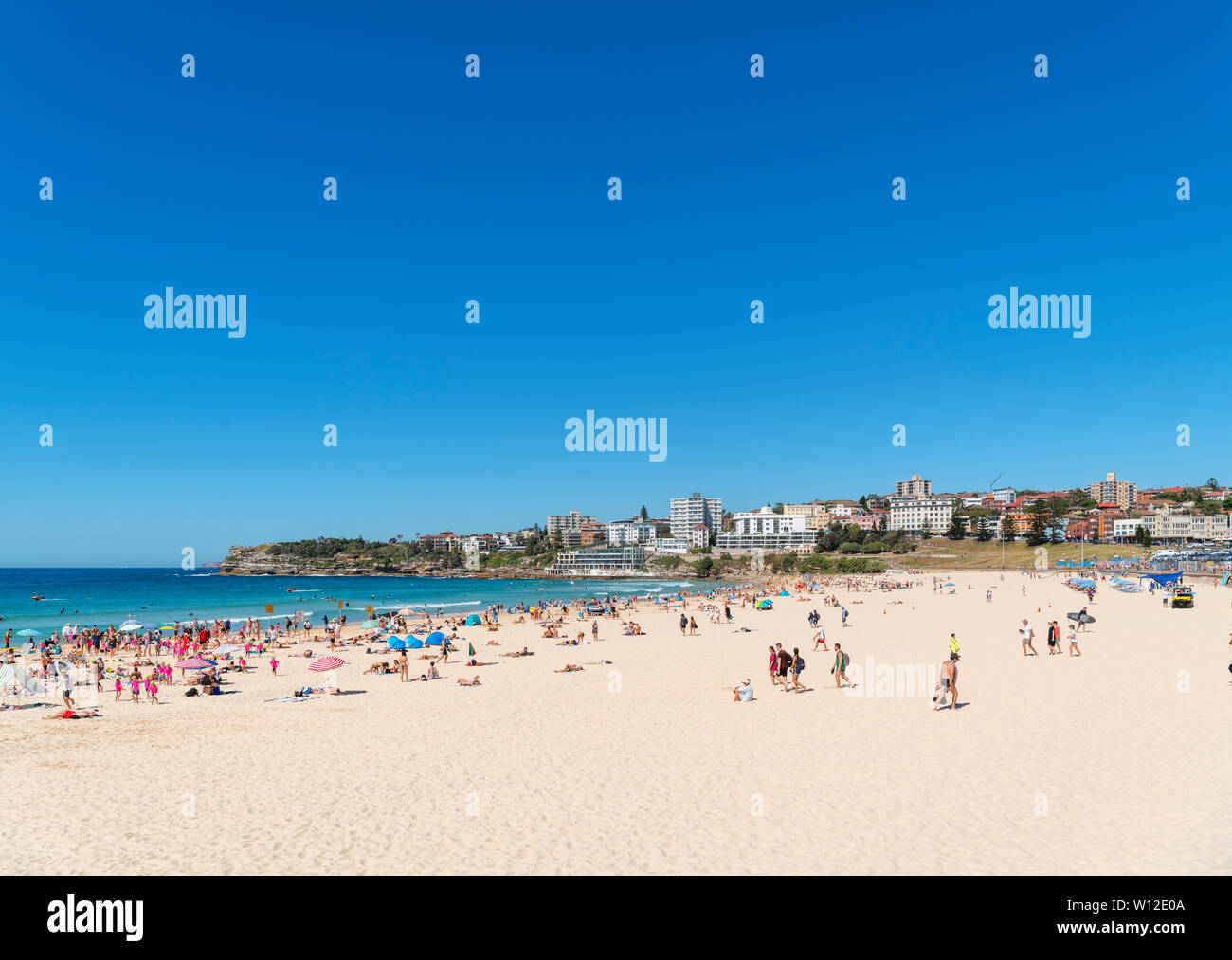 La spiaggia di Bondi, Sydney, Nuovo Galles del Sud, Australia Foto Stock