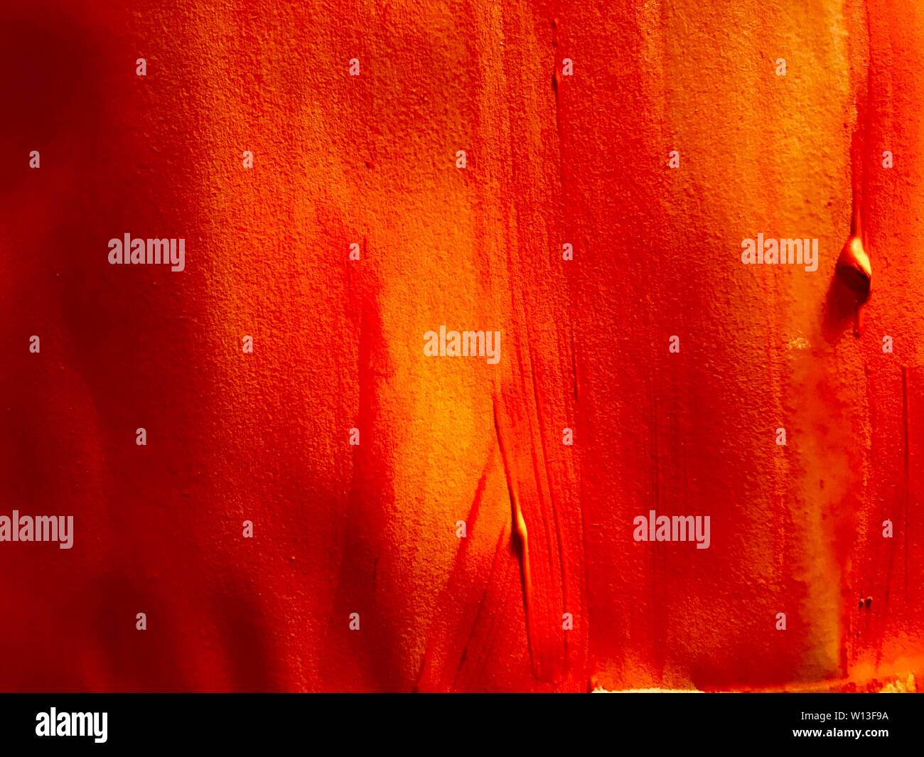 Fiery carta arancione sfondo texture Foto Stock