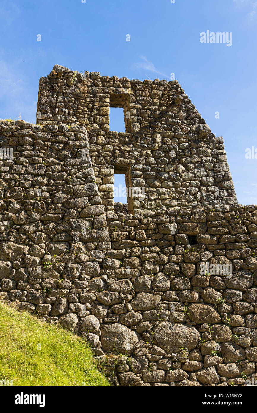 Machu Picchu, Urubamba, regione di Cusco, Perù, Sud America Foto Stock