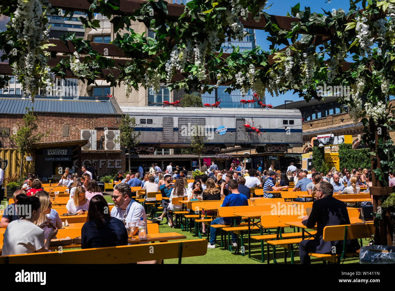 Cantiere di aceto, St.Thomas Street, Borough di Southwark, Londra, Inghilterra, Regno Unito Foto Stock