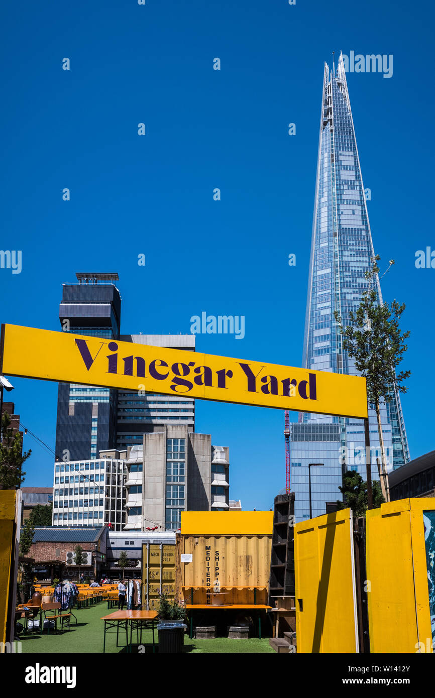 Cantiere di aceto, St.Thomas Street, Borough di Southwark, Londra, Inghilterra, Regno Unito Foto Stock