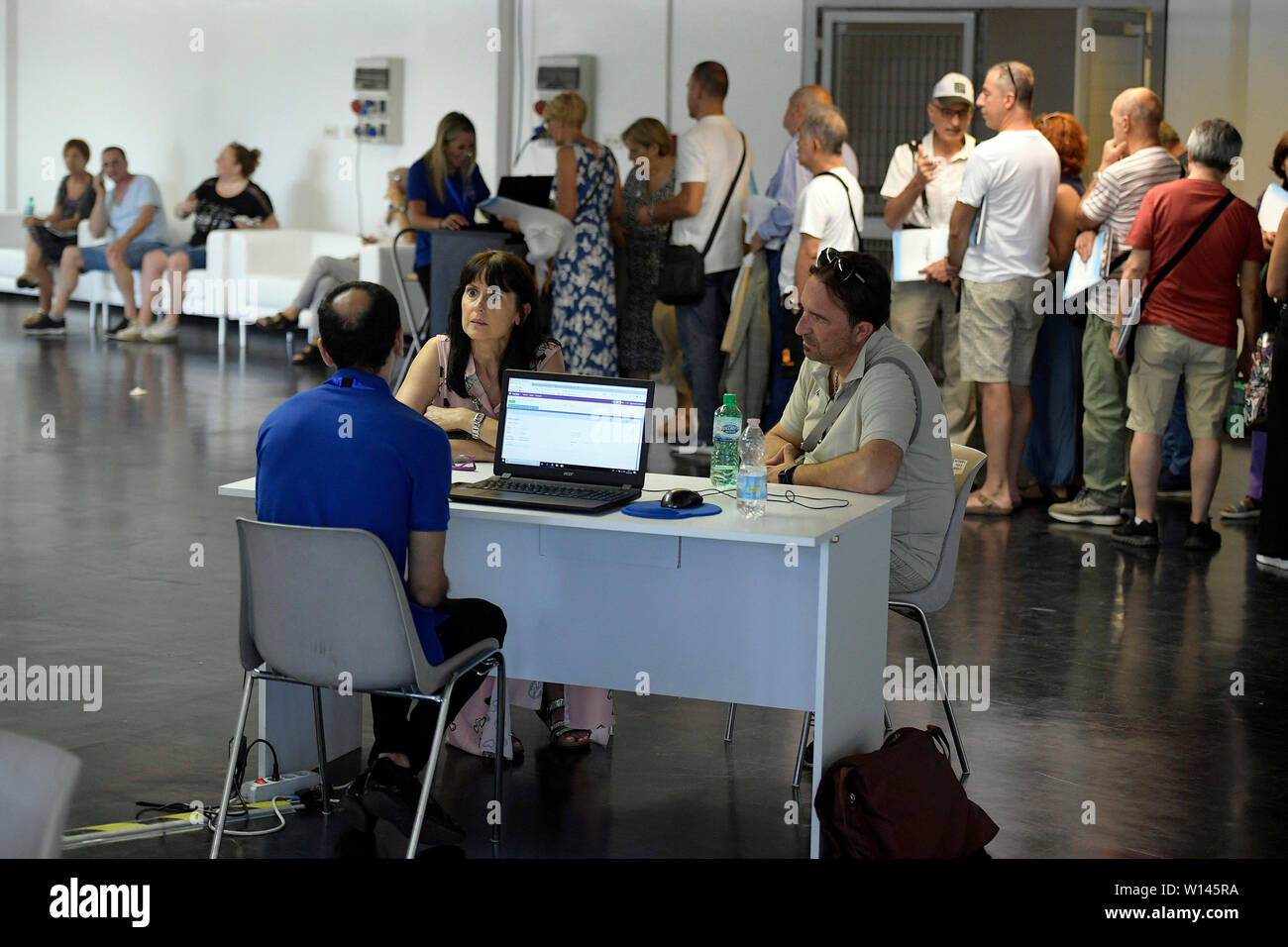 Roma, Italia. Il 30 giugno, 2019. La sala di consultazione ad Adriano Panzironi della convenzione nazionale della vita 120 (Luigi Mistrulli/fotogramma, Roma - 2019-06-30) p.s. Credit: Indipendente Photo Agency Srl/Alamy Live News Foto Stock