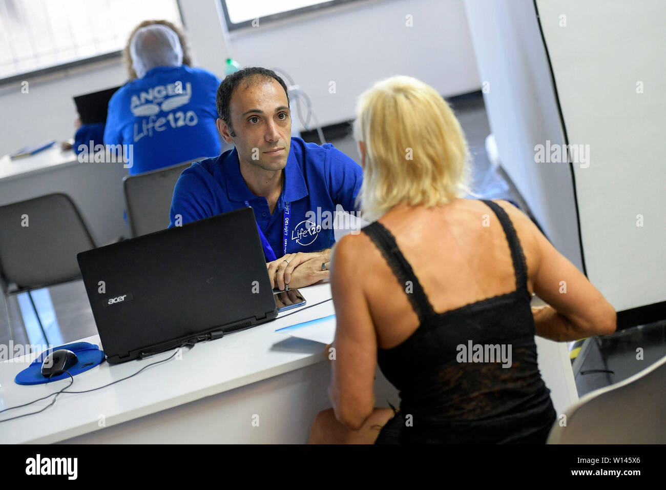 Roma, Italia. Il 30 giugno, 2019. La sala di consultazione ad Adriano Panzironi della convenzione nazionale della vita 120 (Luigi Mistrulli/fotogramma, Roma - 2019-06-30) p.s. Credit: Indipendente Photo Agency Srl/Alamy Live News Foto Stock