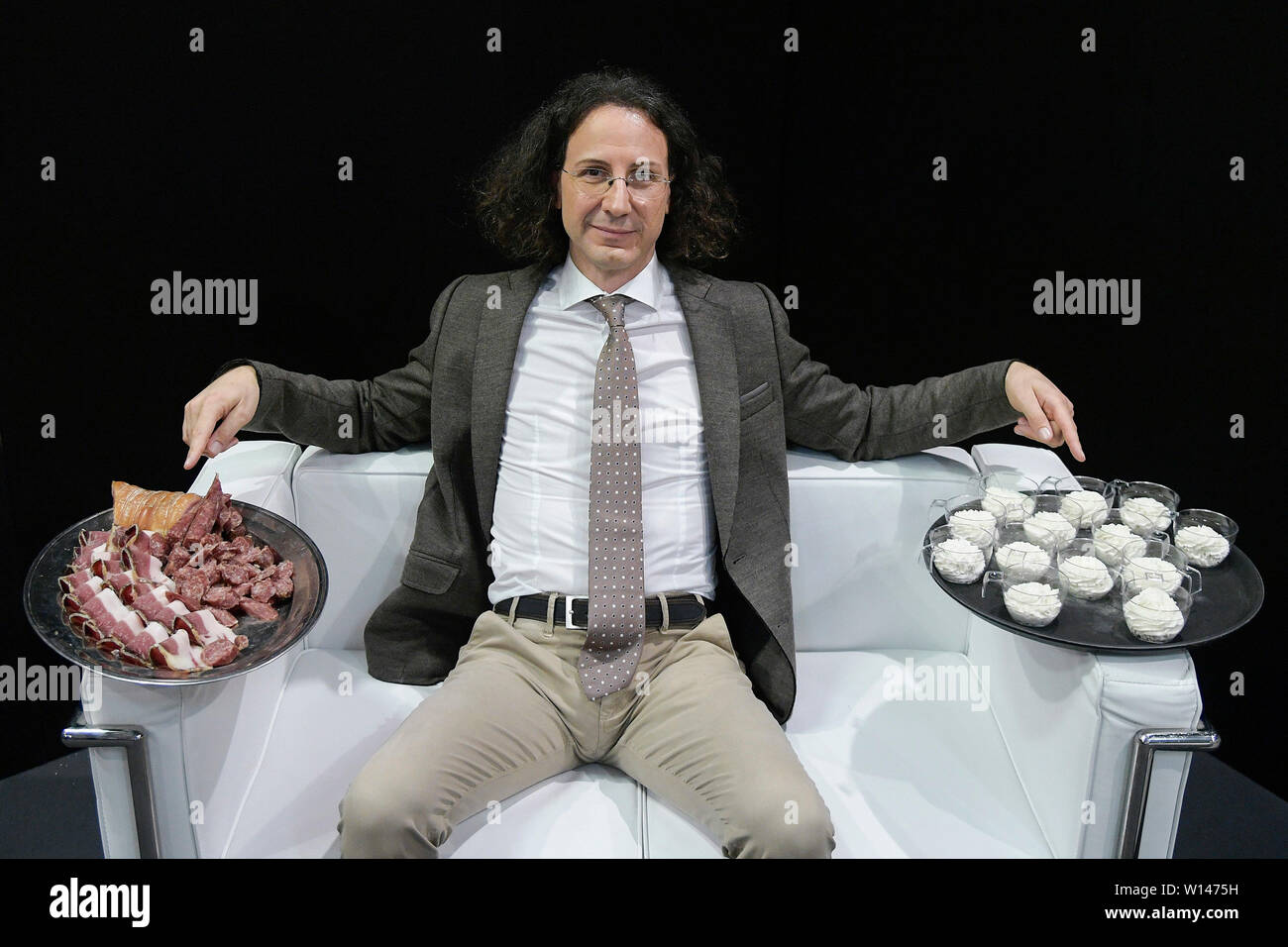 Roma, Italia. Il 30 giugno, 2019. Adriano Panzironi fondatore della vita 120 durante il convegno nazionale presso il Palaeur a Roma (Luigi Mistrulli/fotogramma, Roma - 2019-06-30) p.s. Credit: Indipendente Photo Agency Srl/Alamy Live News Foto Stock