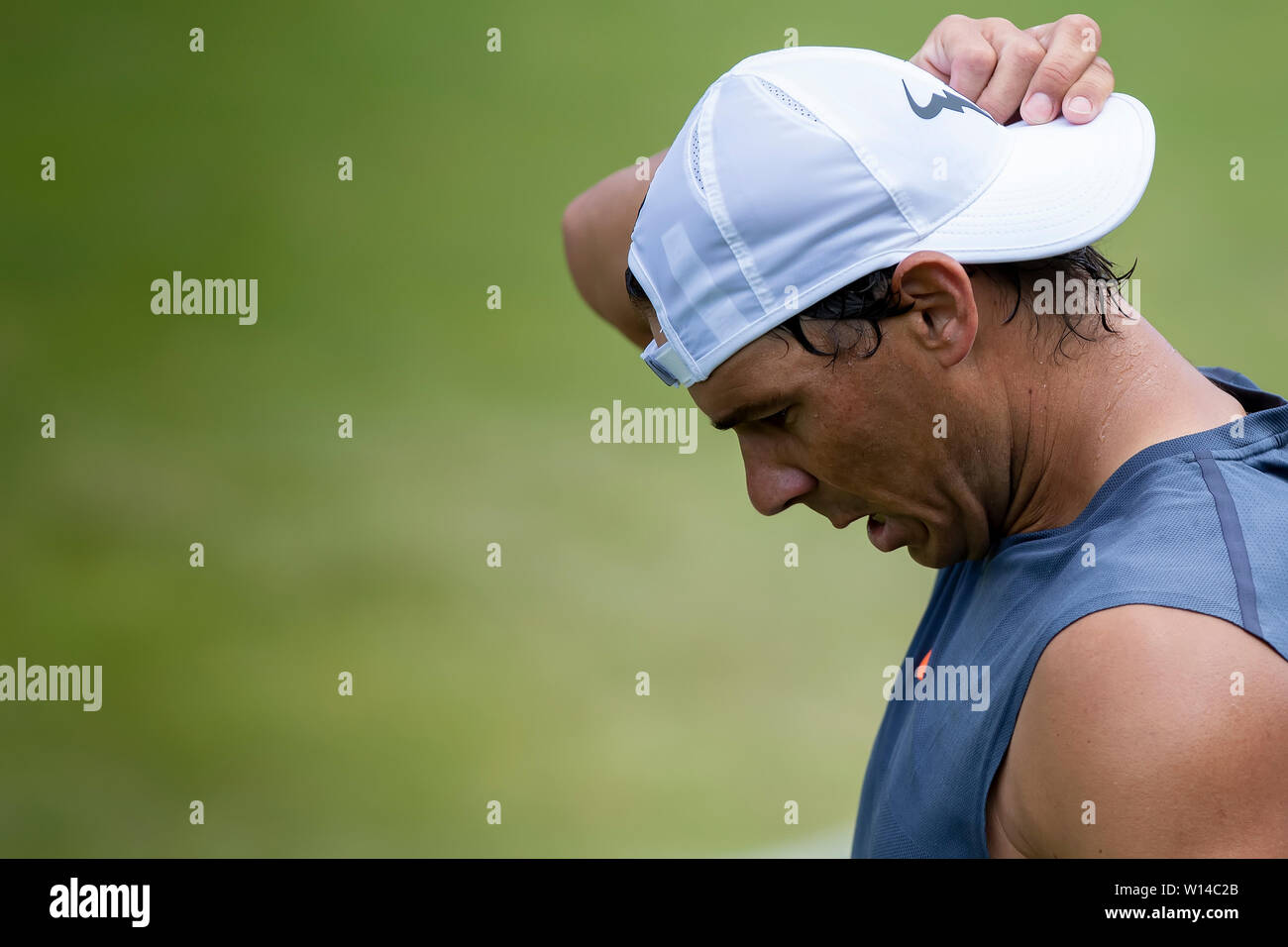 Rafael Nadal Wimbledon Practice Immagini e Fotos Stock - Alamy