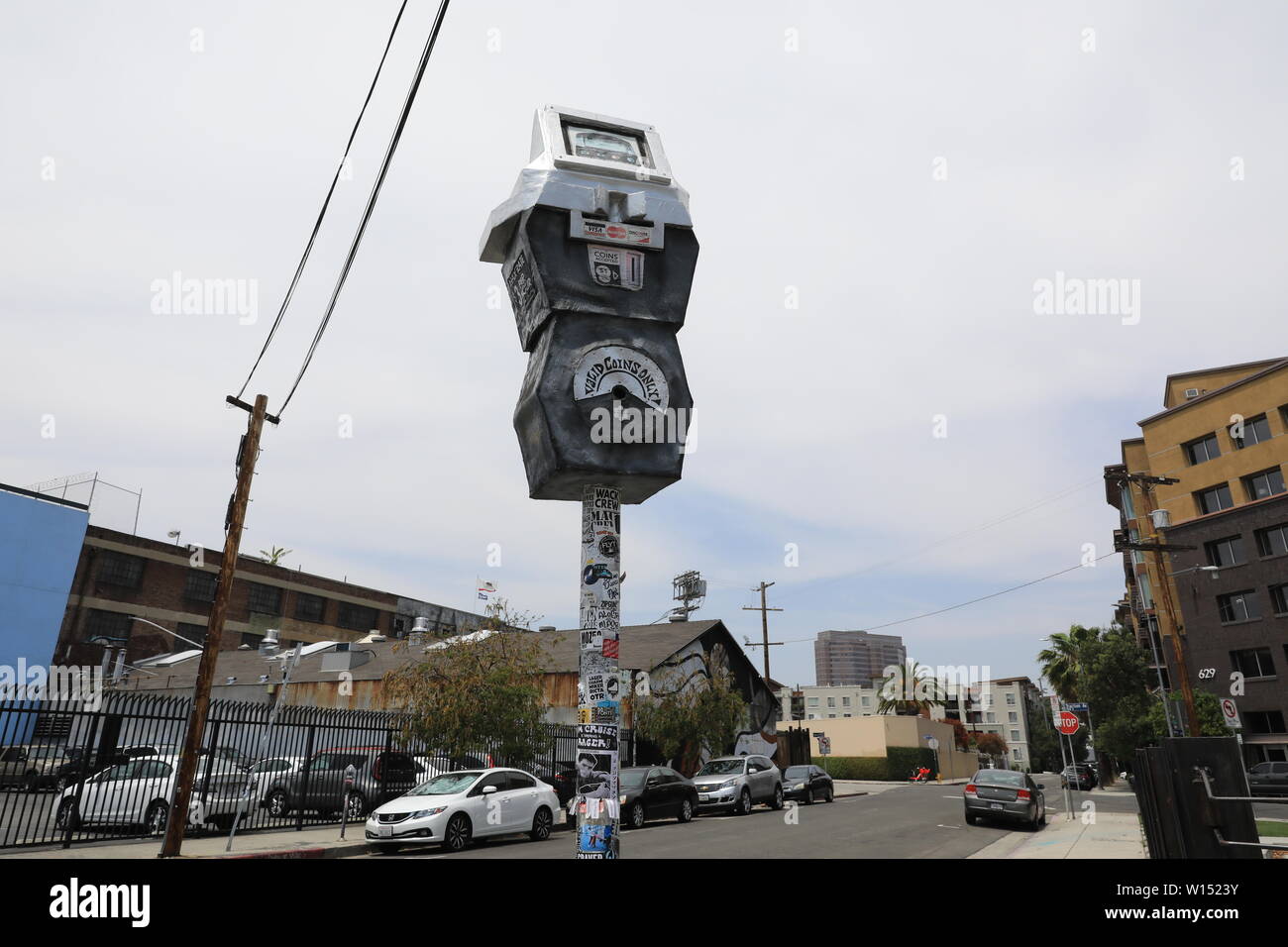 Il famoso quartiere artistico nel centro di Los Angeles Foto Stock