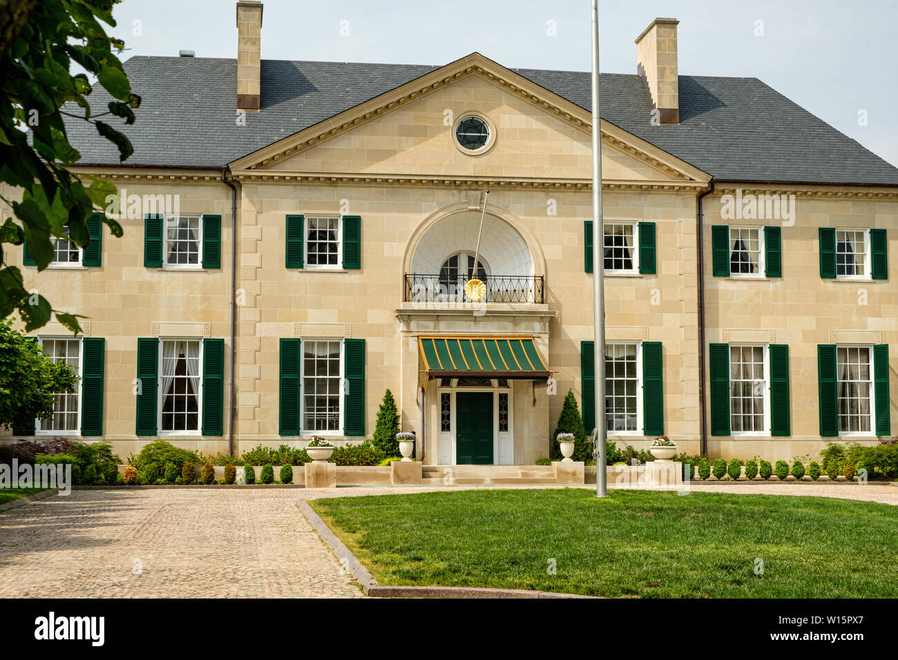 Ambasciata del Giappone, 2520 Massachusetts Avenue NW, Washington DC Foto Stock