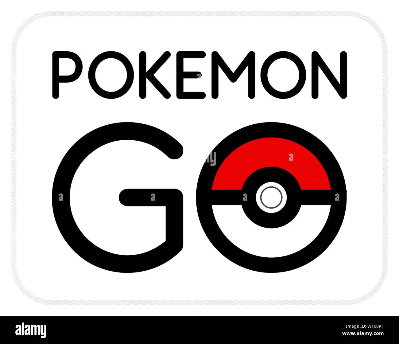 Pokemon andare logotipo - vettore creativa semplice illustrazione per striscioni, di siti web e annunci pubblicitari. Illustrazione Vettoriale Pokemon andare logotipo - vettore creativa semplice illustrazione per striscioni, di siti web e annunci pubblicitari. Illustrazione Vettoriale